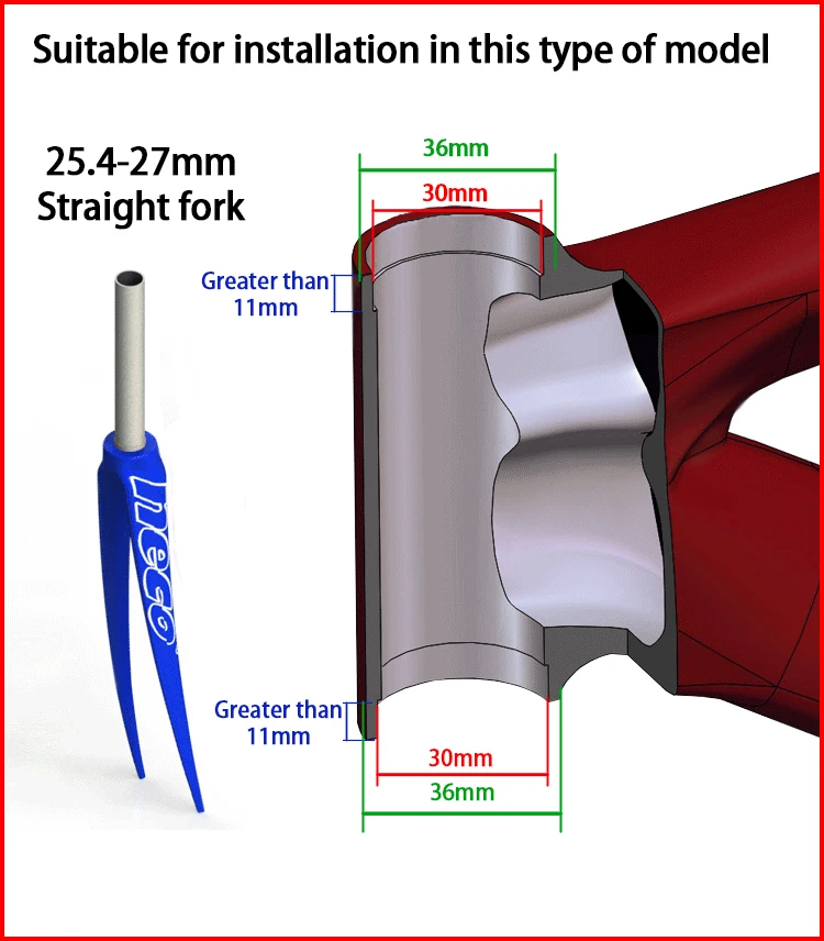 Headset Neco Model:H673 Bearing Headset /External Wrist Group/Mountain Bicycle Washer 25.4-27mm Straight fork