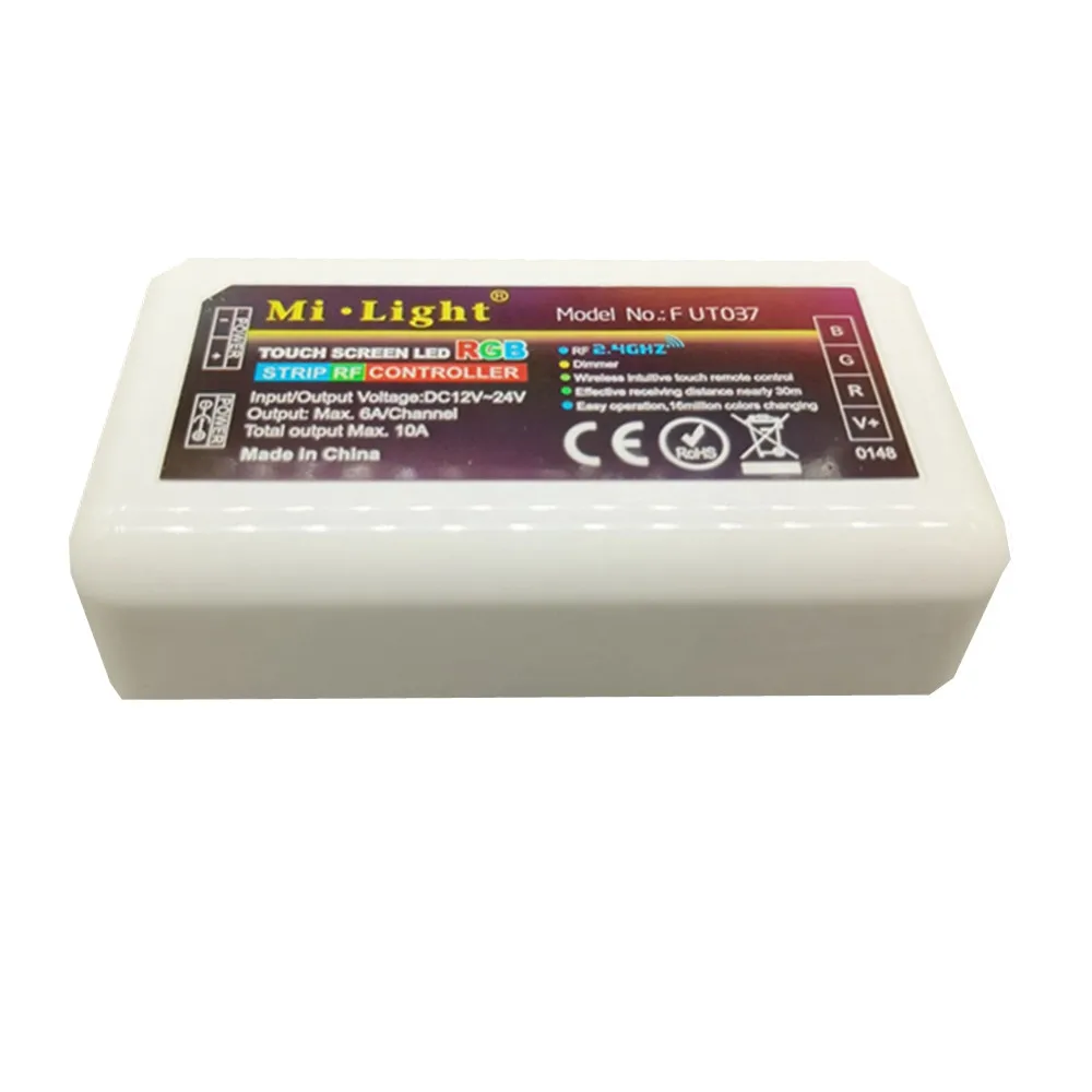 2.4G RF FUT037 LED RGB Controller Dimmer For Single Color CCT RGBW RGB+CCT RGBWW strip light
