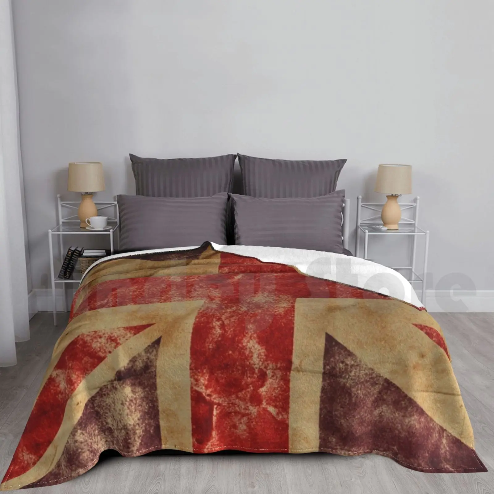 Bandera de la Unión Jack, manta de Gran Bretaña, bandera británica, Londres, Inglaterra, para sofá cama, Bandera de viaje, bandera de la Unión Jack