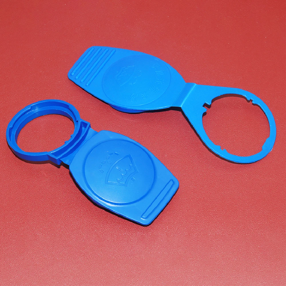 Blue Windshield Wiper Washer Tank Bottle Fluid Reservoir Cover Cap Fit For VW Golf CC Jetta Passat Tiguan SKODA Fabia Octavia