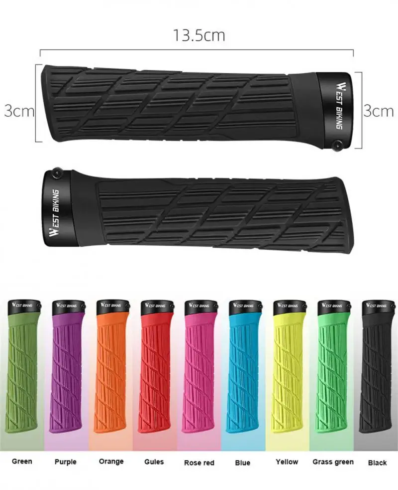 Cycling Bicycle Grips Road Bike MTB Handlebar Cover Grips Bicycle Non-slip Comfortable Grip Shock Absorption Grip Bicycle Parts