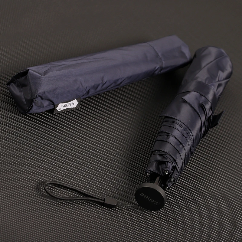 PARACHASE-Ultra-Light and Slim Portable Pencil Umbrella, Carbon Fiber, Aluminum Alloy, 380T Light and Tear-resistant Fabric