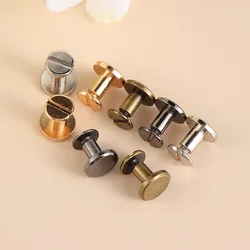 10/20 Pcs Nail Rivets Garment Leather Shoes Hats Belt Button Screw Arts DIY Crafts Sewing Tools Fashion Home Decor Accessories