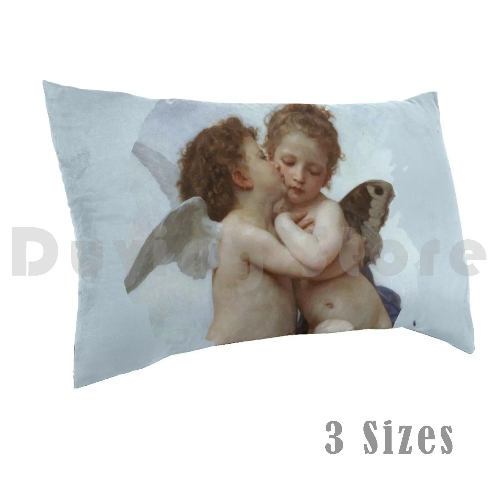 Cupid And Psyche Children Particular Pillow Case 20*30 Inch Amour Et Psyche William Adolphe Bouguereau