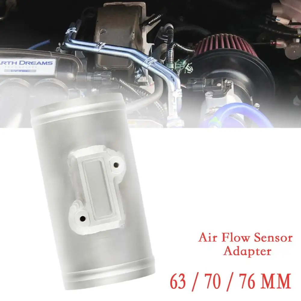 Air Flow Sensor Mount For Nissan Honda Fit Civic For Ford Volkswage Maf Performance Air Intake Meter Adapter