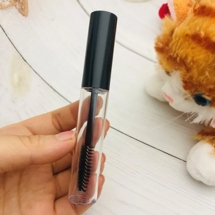 10ml Leere Mascara Behälter Rohre Wimpern Rohr Fläschchen Flasche Werkzeug Mode Castor Öl DIY Eyeliner Verpackung Kosmetische Container