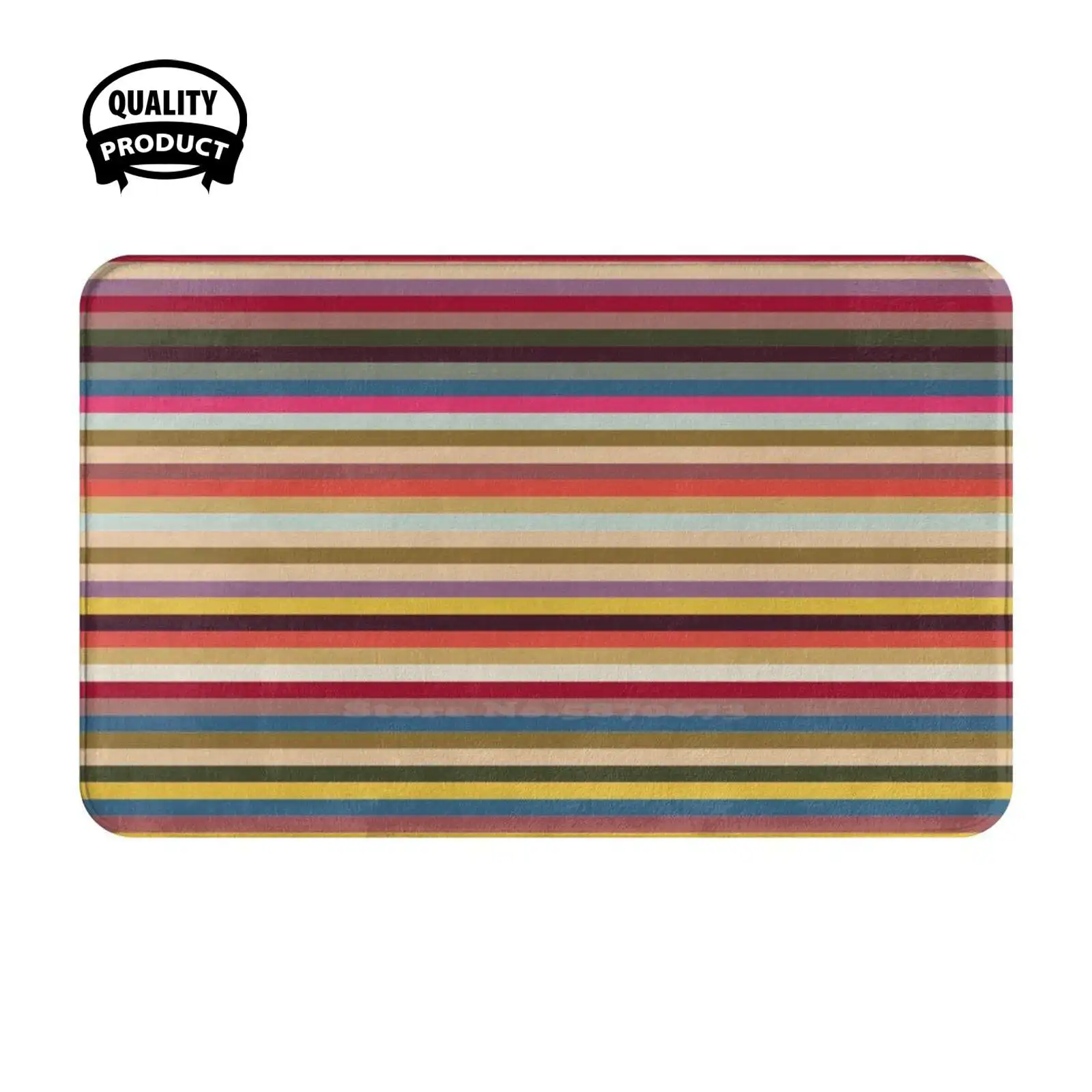 Stripes Design In Beautiful Colours Looks Good On All Products Like Masks Phone Cases Soft Cushion Home Carpet Door Mat Car Rug