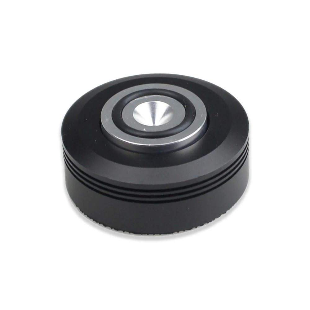 4pcs Aluminium Speaker Shockproof Spike Pads Amplifier Steel Ball Ceramics Ball Isolation Stand Feet Holder 50mm