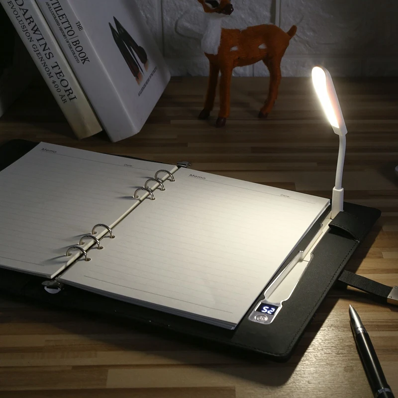 Lamp Charging Laptop Power Learning Business Meeting Laptop Led Lights Wireless Charging Loose-leaf Laptop Office Assistant