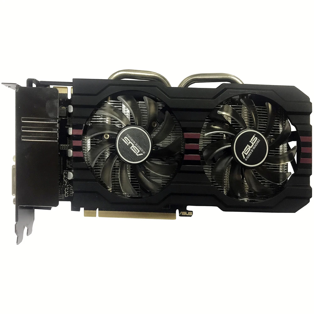 ASUS Graphics Card GTX 760 2GB 256Bit GDDR5 Video Cards for nVIDIA VGA Cards Geforce GTX760 stronger than GTX 750 TI GTX650 Used