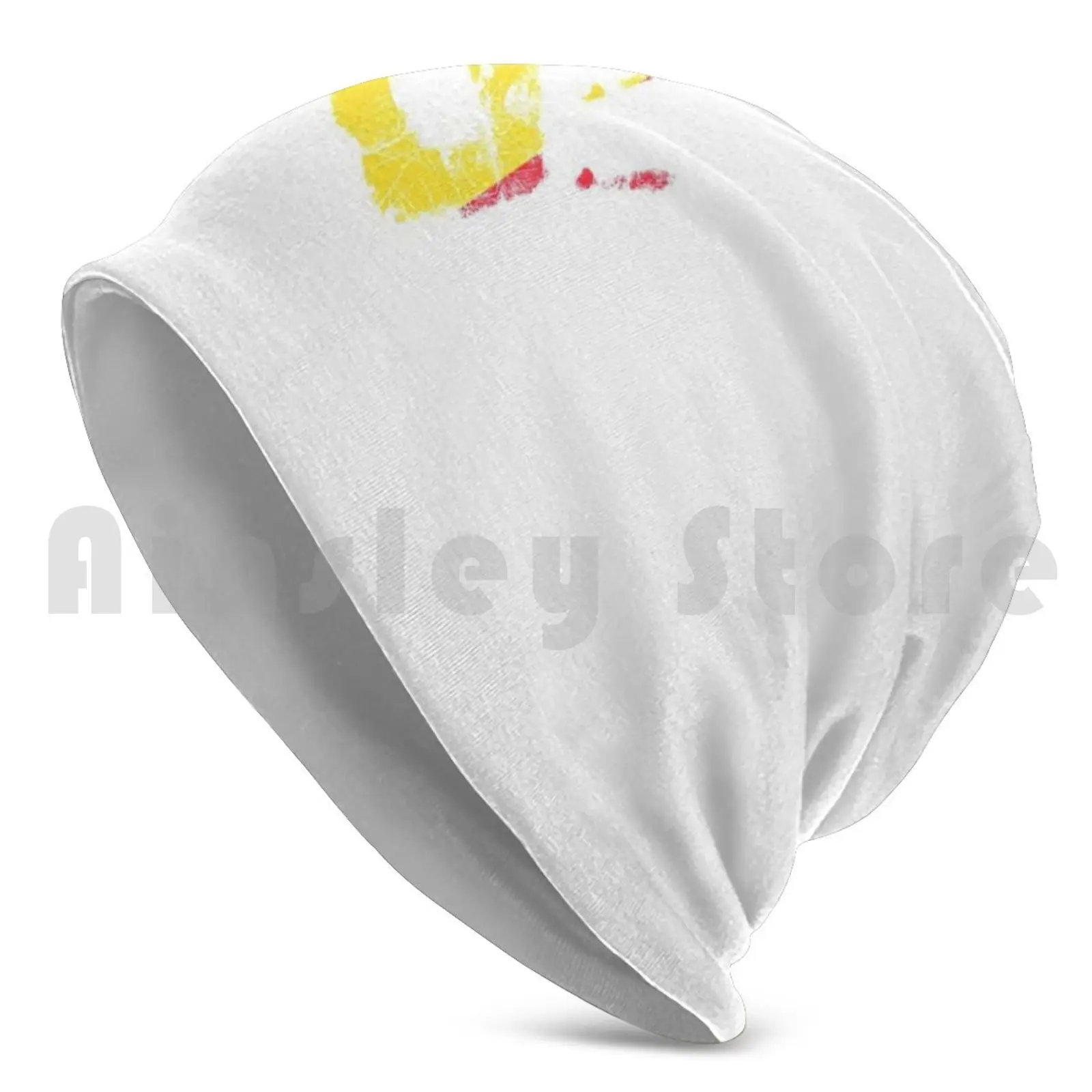 Belgium Hand Flag Hat Beanies Knit Hat Hip Hop Protective Protective Quarantine Nurse Respiratory