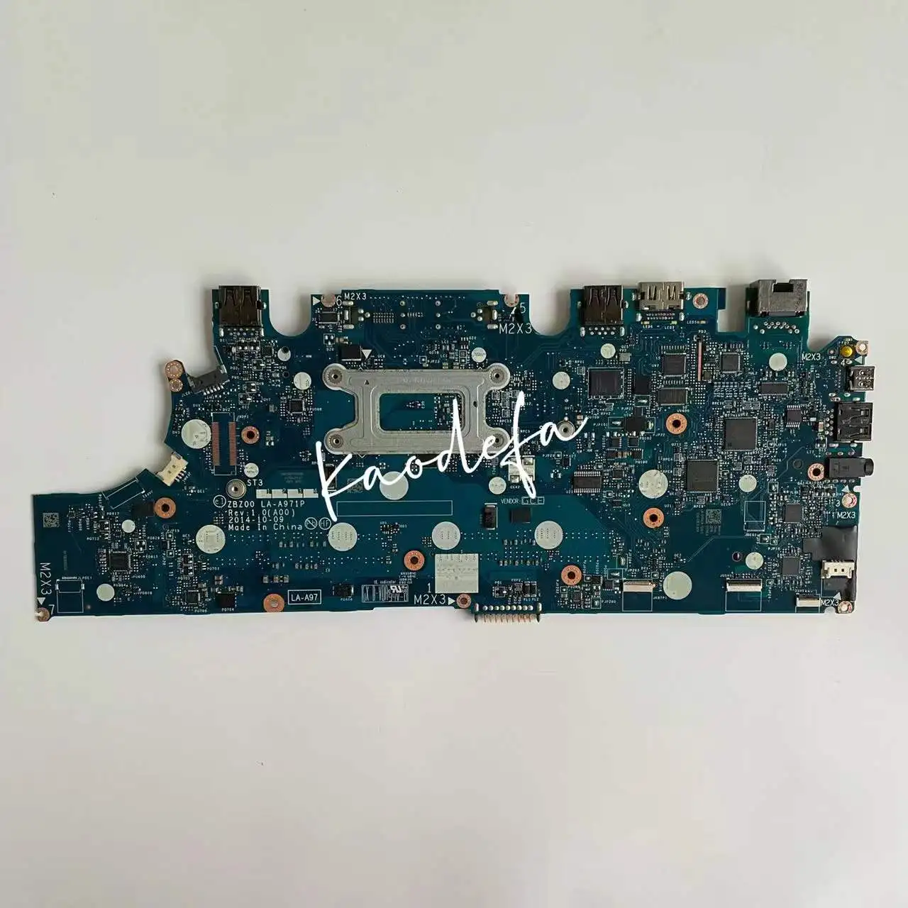 For DELL Latitude E7250 7250 Notebook Mainboard CPU:I5-5300U SR23X CN-0G9CNK ZBZ00 LA-A971P DDR3 100% Test Ok