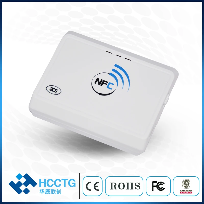 Wireless Contactless 13.56MHz NFC Reader Bluetooth Android RFID Mobile Card Reader Writer ACR1311