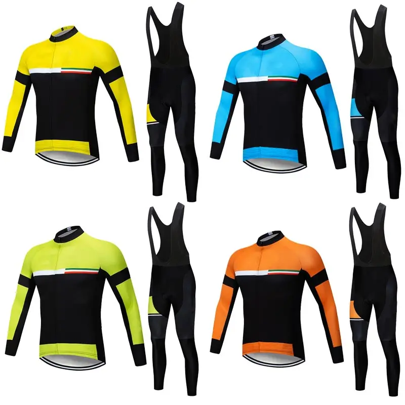 

Moxilyn Cycling Jersey Set Winter Thermal Fleece Warm Long Sleeve Racing Cycling Clothing Cycling Ropa Ciclismo Bike Suit CT038