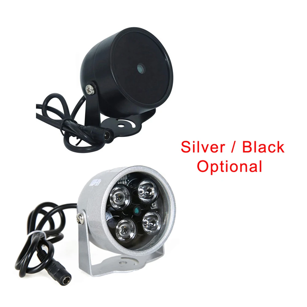 CCTV LEDS 850nm 4 array IR led illuminator Light IR Infrared metal waterproof Night Vision CCTV Fill Light For CCTV ip camera