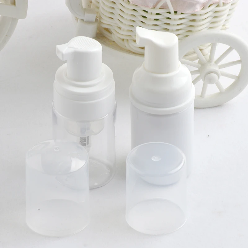 30mL Foam bottle Cleansing milk foaming bottle Body wash foaming bottle Cosmetics refillable containers