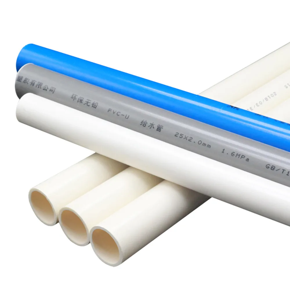 

1 Pcs 50cm Blue/White/Gray PVC Pipe OD 20mm 25mm 32mm Agriculture Garden Irrigation Tube Fish Tank Water Pipe