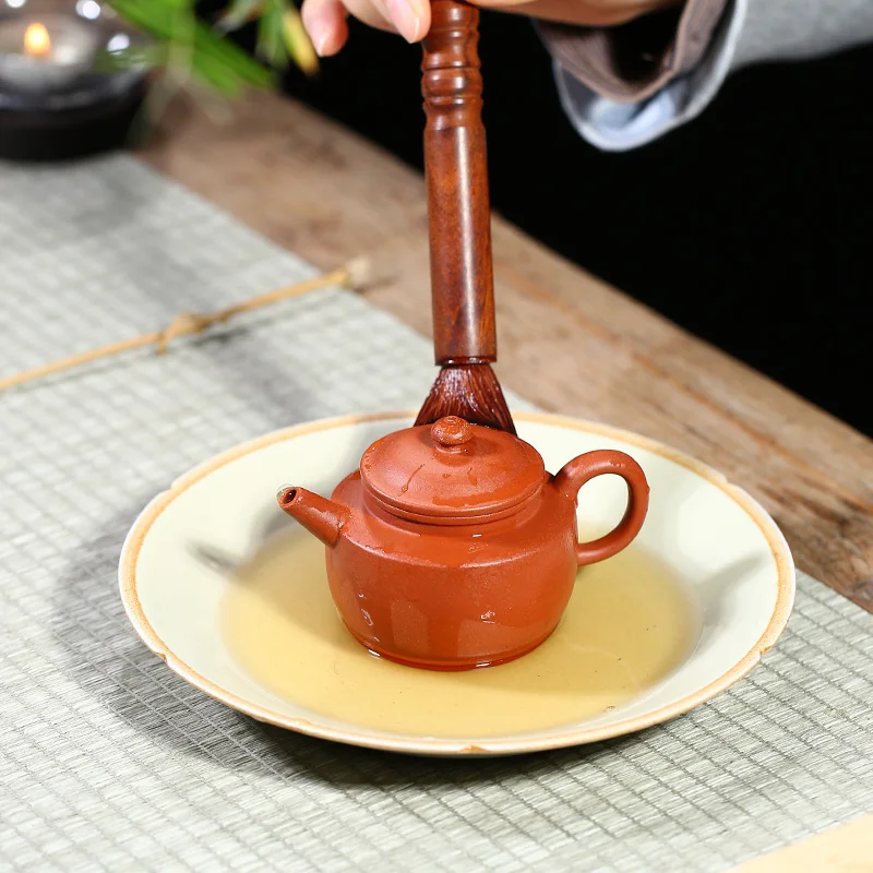 |manual recommended down slope mud ball hole small capacity, clock pot teapot special stone gourd ladle pot of kung fu