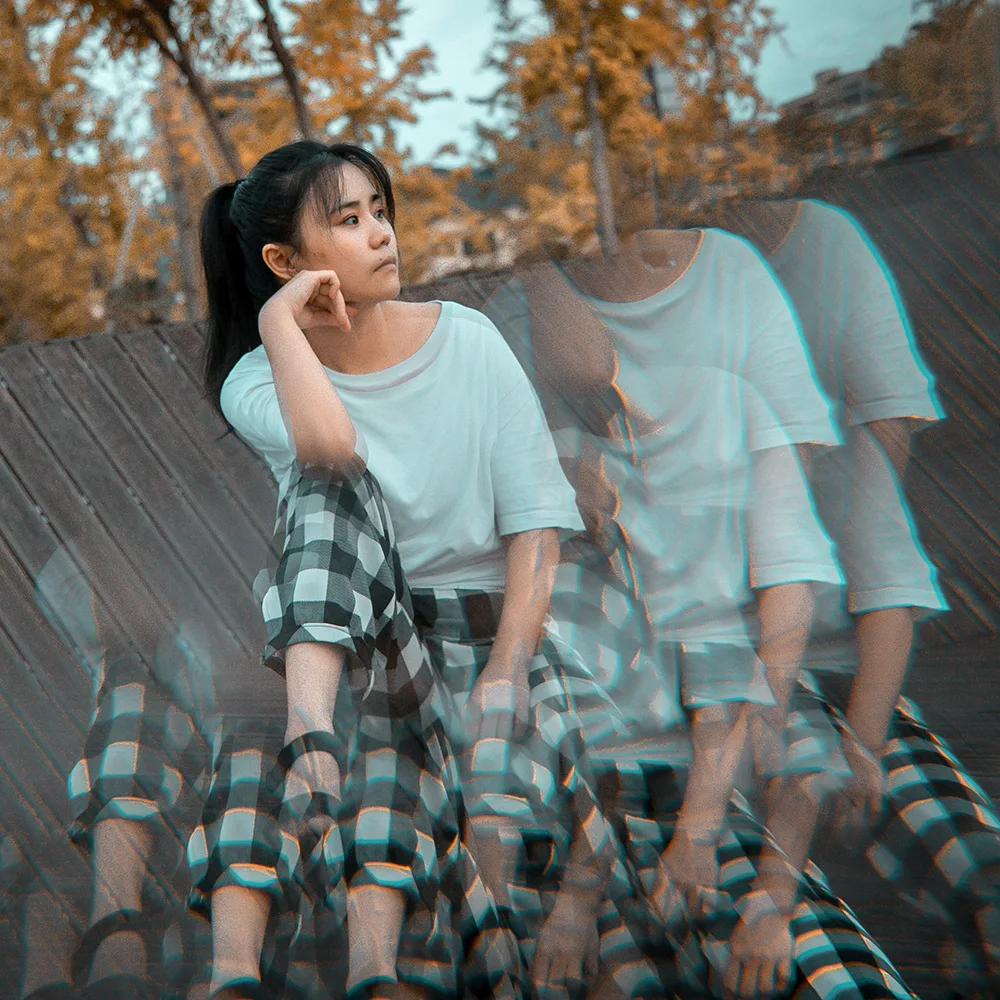 77 мм полулунный калейдоскоп Специальный Фрактальный фильтр для камеры размытый передний план dslr Объектив Аксессуары для SLR-камер