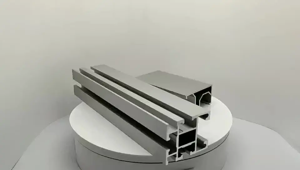 Panel Solar anodizado OEM, montaje de techo, rieles de aluminio para sistema solar