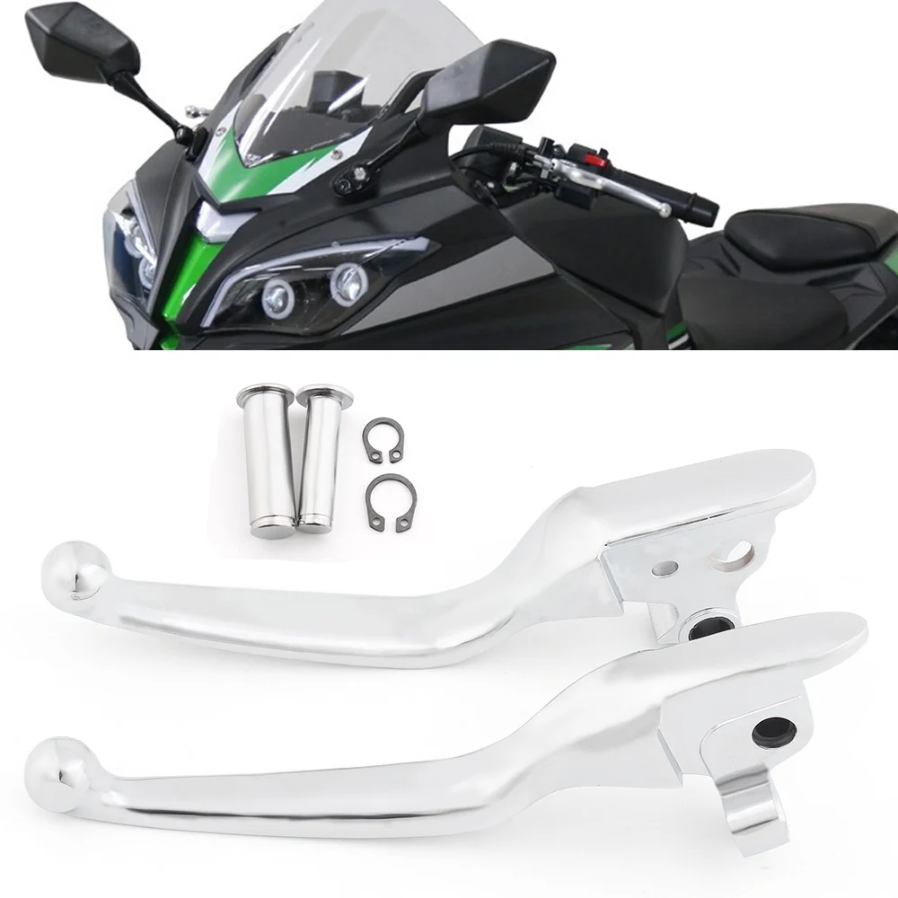

For Harley CVO Road King treet Glid Road King FLHR 2008-2016 Motorcycle accessories Aluminum Brake Handlebar Clutch Levers