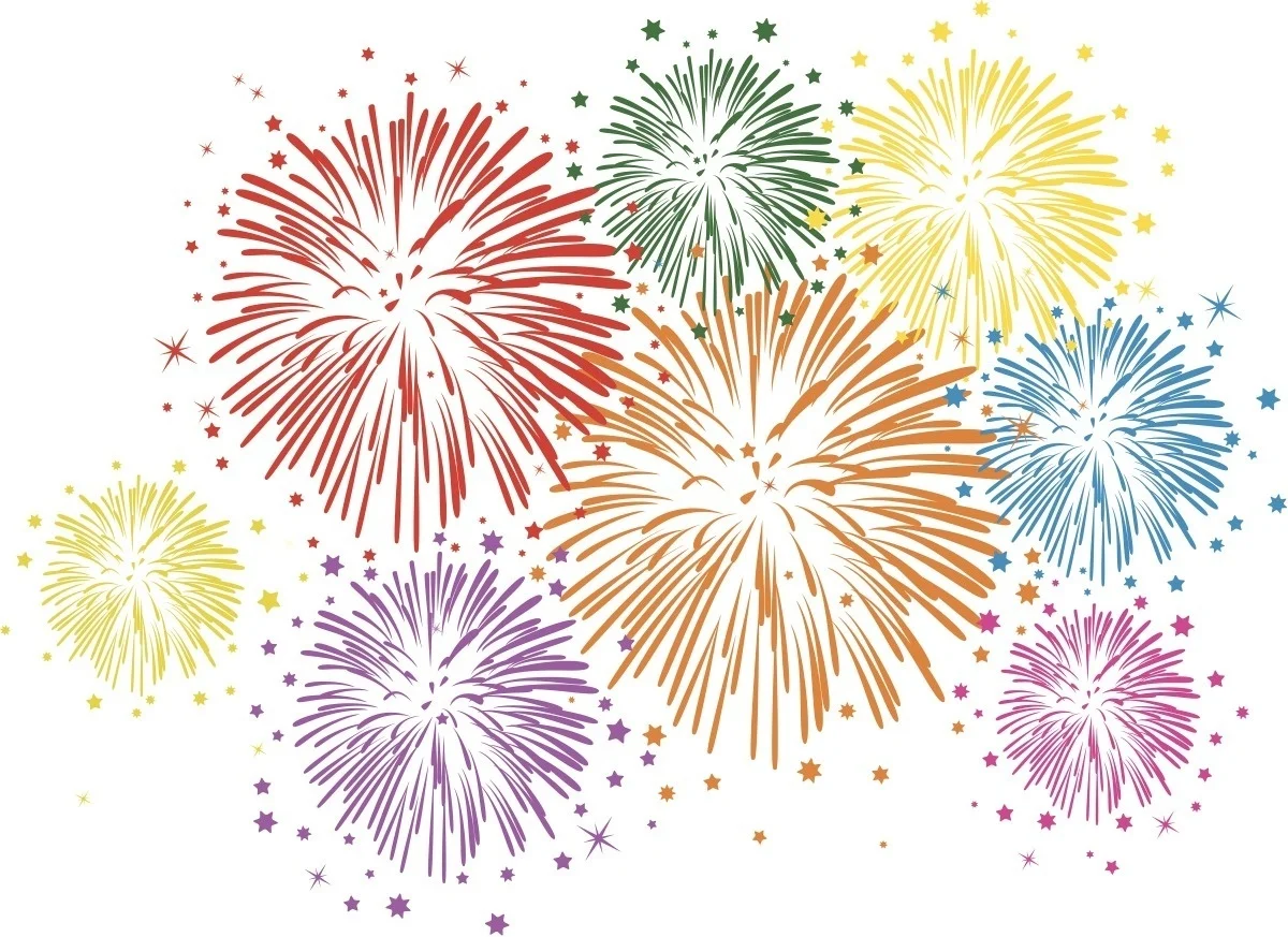 AZSG Beautiful Firework Clear Stamps For Scrapbooking DIY Clip Art /Card Making Decoration Stamps Crafts