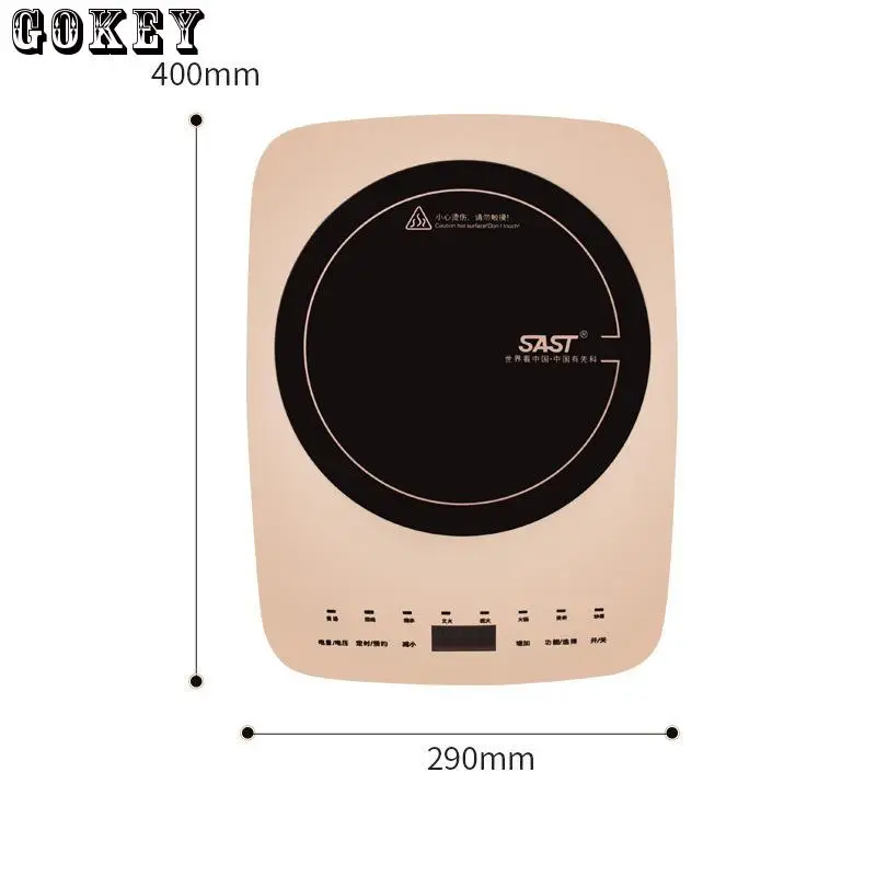 Çok fonksiyonlu indüksiyon ocak taşınabilir indüksiyon kurulu ocak ev pişirme ocağı 220V elektrikli fırın endüksiyon ısıtıcı