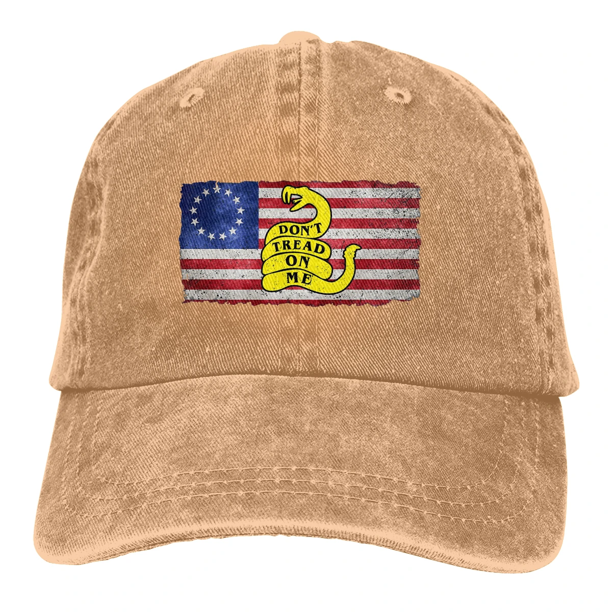 

American Flag The Baseball Cap Peaked capt Sport Unisex Outdoor Custom Don't Tread On Me USA Hats