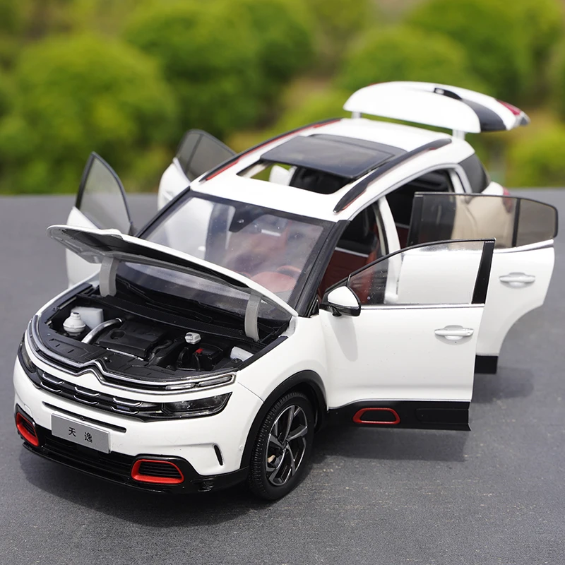 Original Box 1:18 High Meticulous Citroen C5 AIRCROSS C4 SUV Alloy Model Car Static Metal Model Vehicles For Collectibles Gift