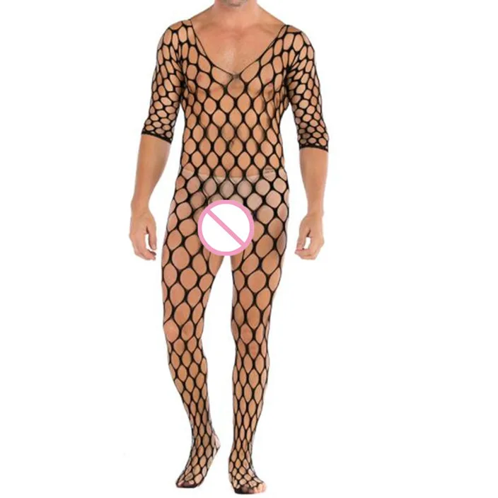 Bas de pyjama sexy pour hommes, lingerie sexy, bas de corps, catsuit, grande taille, imbibé de corps, vêtements de nuit doux pour hommes, été, 7.0