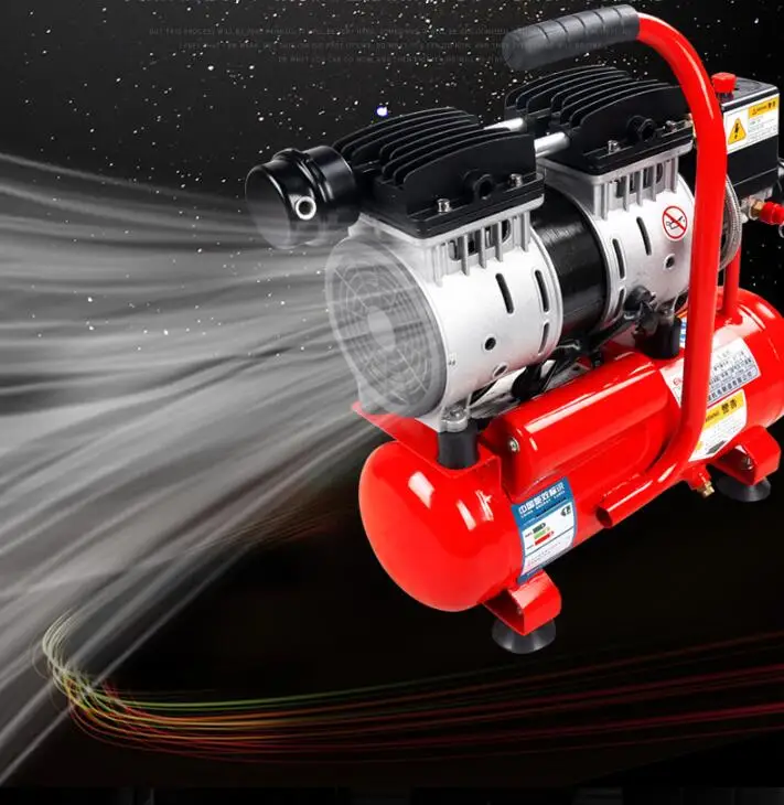 Compresseur d'air sans carburant 220V, petit outil de pompe à Air pour le travail du bois, compresseur d'air silencieux, Machine de Compression d'air professionnelle de haute qualité
