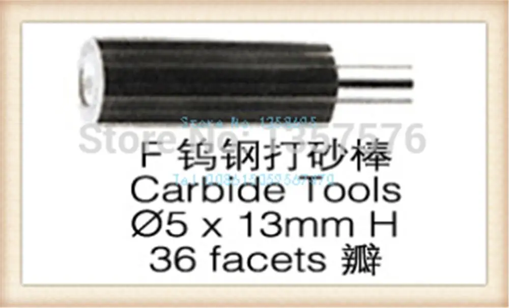 

free ship F carbide tools 36 facets 6 pcs/ box 4 boxs/ bag RPM>40000r/min drill polishing machine craft jewelry making