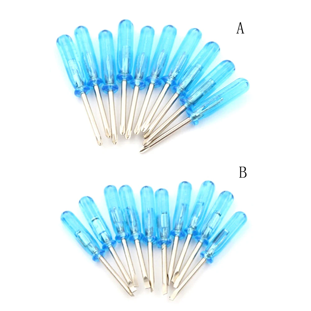 10 Pieces Small Screwdriver 2.0MM Disassemble Tool For Mobile Phone Screwdriver Slotted Screwdriver Repair Tools