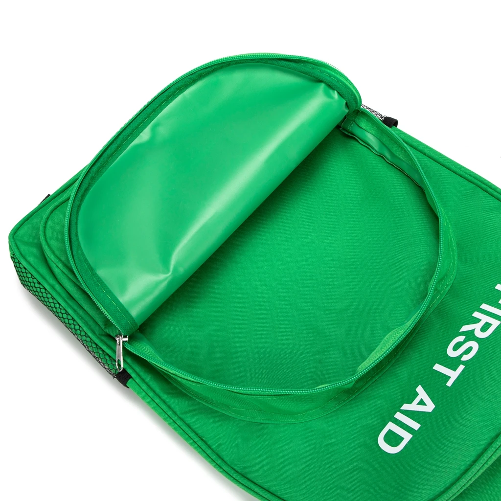 First Aid Backpack Empty Portable Outdoor Travel Small Rescue Bag Foldable Pouch Tote  First Responder for Camping Sport