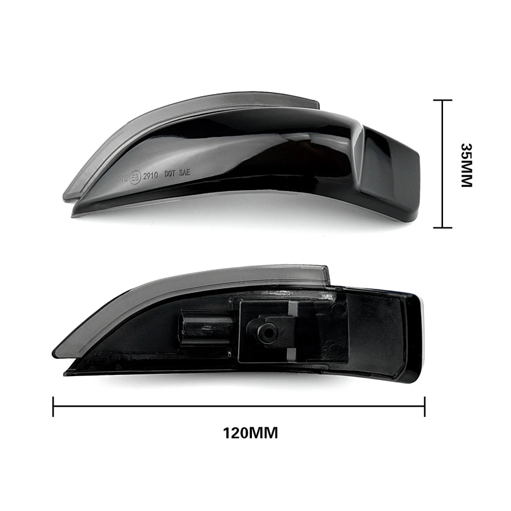 

2PCS For Toyota Corolla Camry Prius Vios Yaris Venza Avalon Altis LED Dynamic Turn Signal Light Sequential Side Mirror Indicator