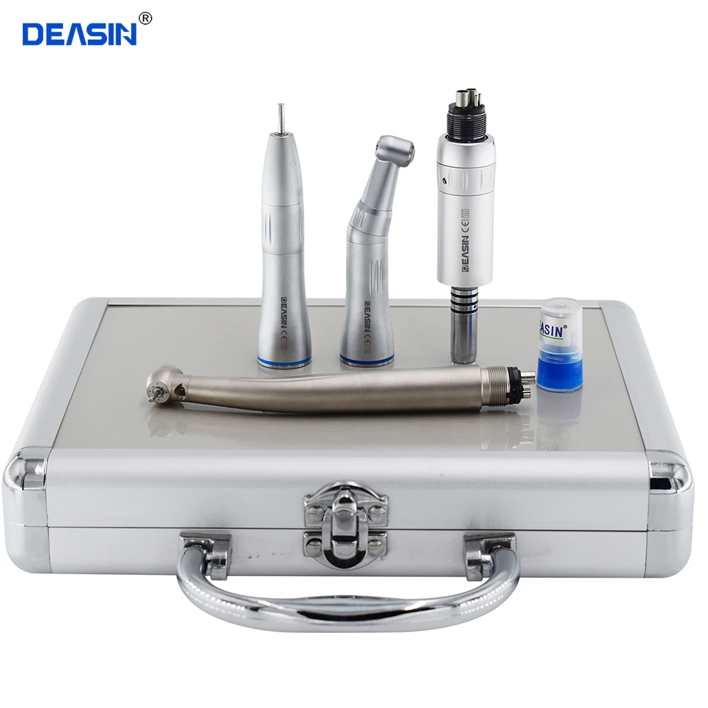 LED Dental High Speed Handpiece Pana max plus M3 8 Spray Dental Handpiece and Dental Low Speed Handpiece Kit