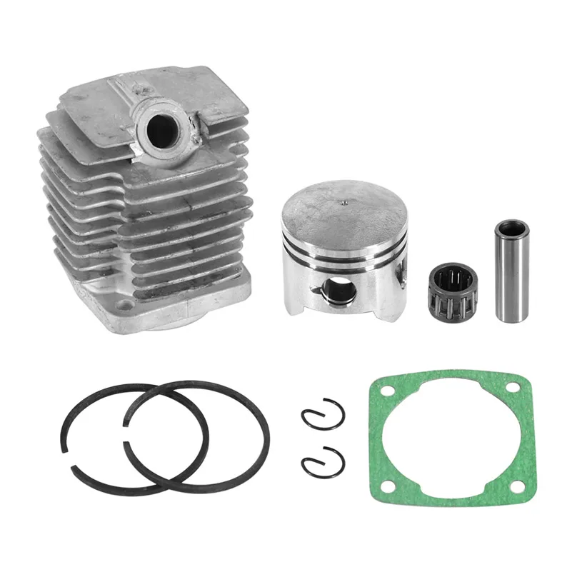 44-6 Engine Cylinder Head With 44MM Piston kit for 2 stroke 49cc Mini Dirt bike Mini ATV Quad Pocket bike Piston Ring