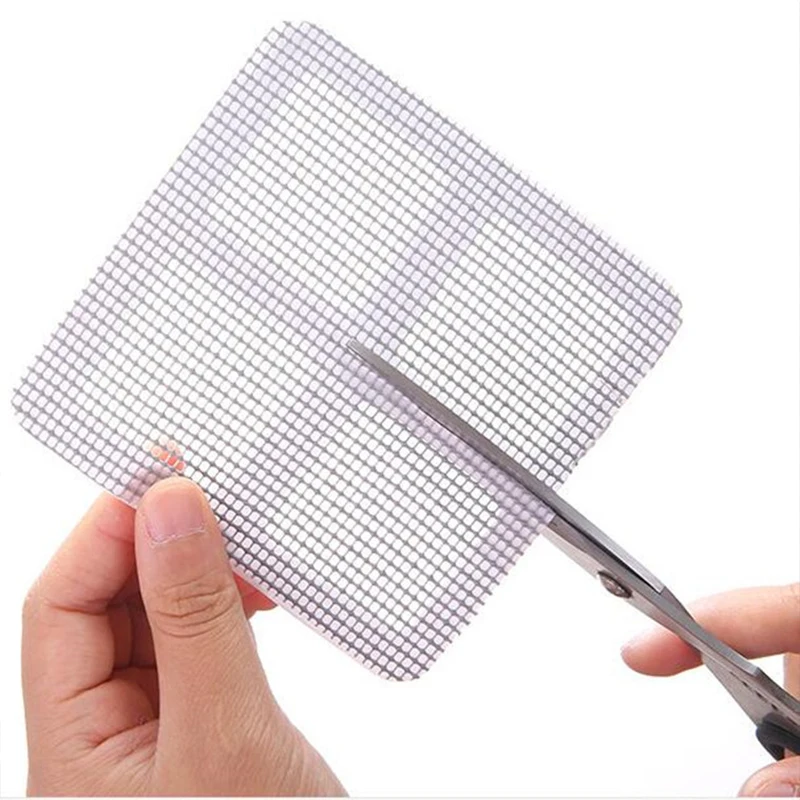 1set Window Mosquito Screen Patch Door Mosquito Net Repair Tape Window Screen Mesh Kit Sticker Repair Tool Household