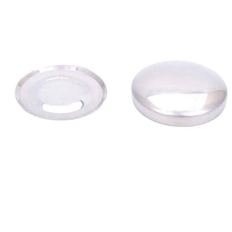 Covered Button 20 or 50Sets DIY Handmade Fabric Button Bread Shape Round Fabric Cover cloth button base Semi-finished Product