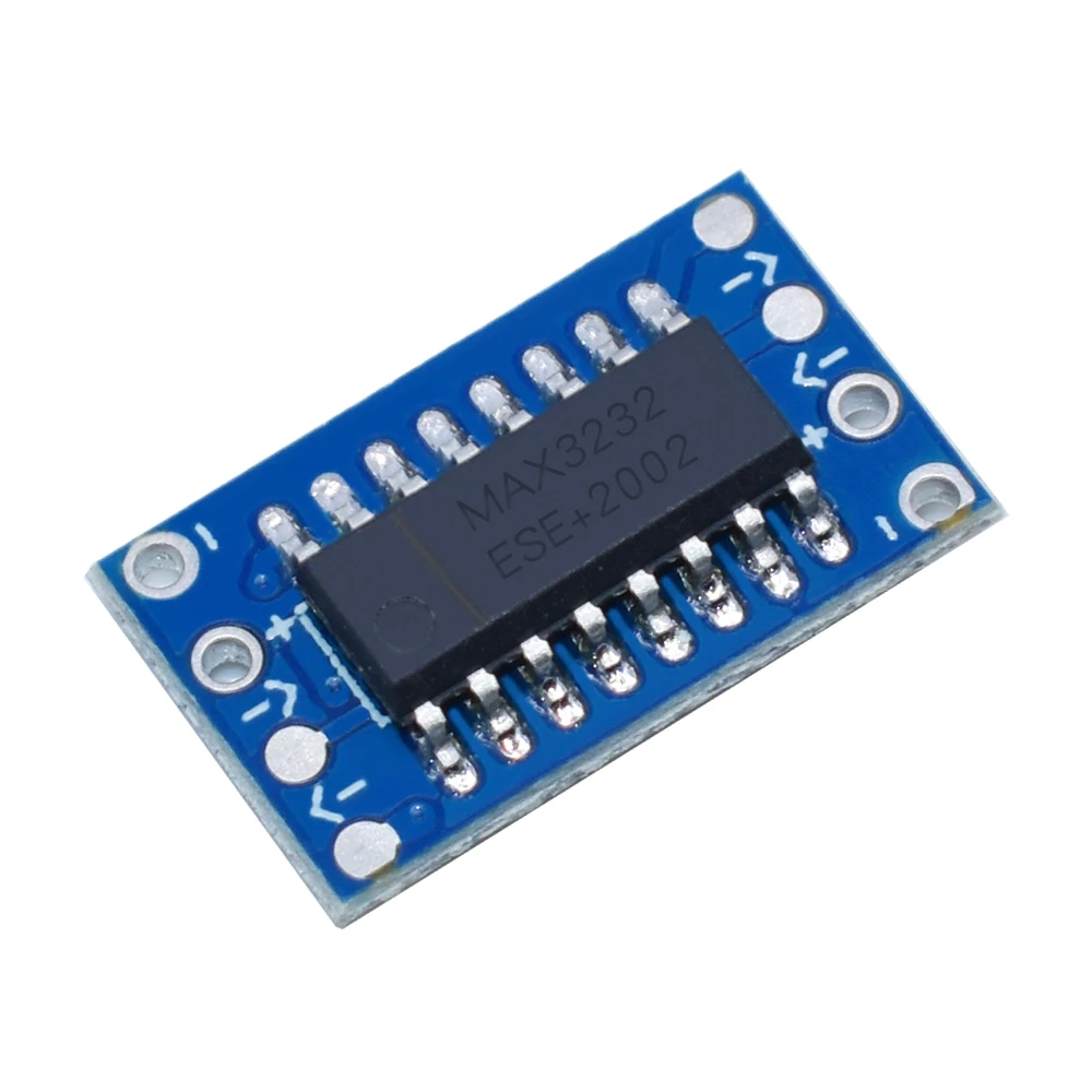 10PCS The mini RS232 MAX3232 turn TTL level conversion board serial conversion module.We are the manufacturer