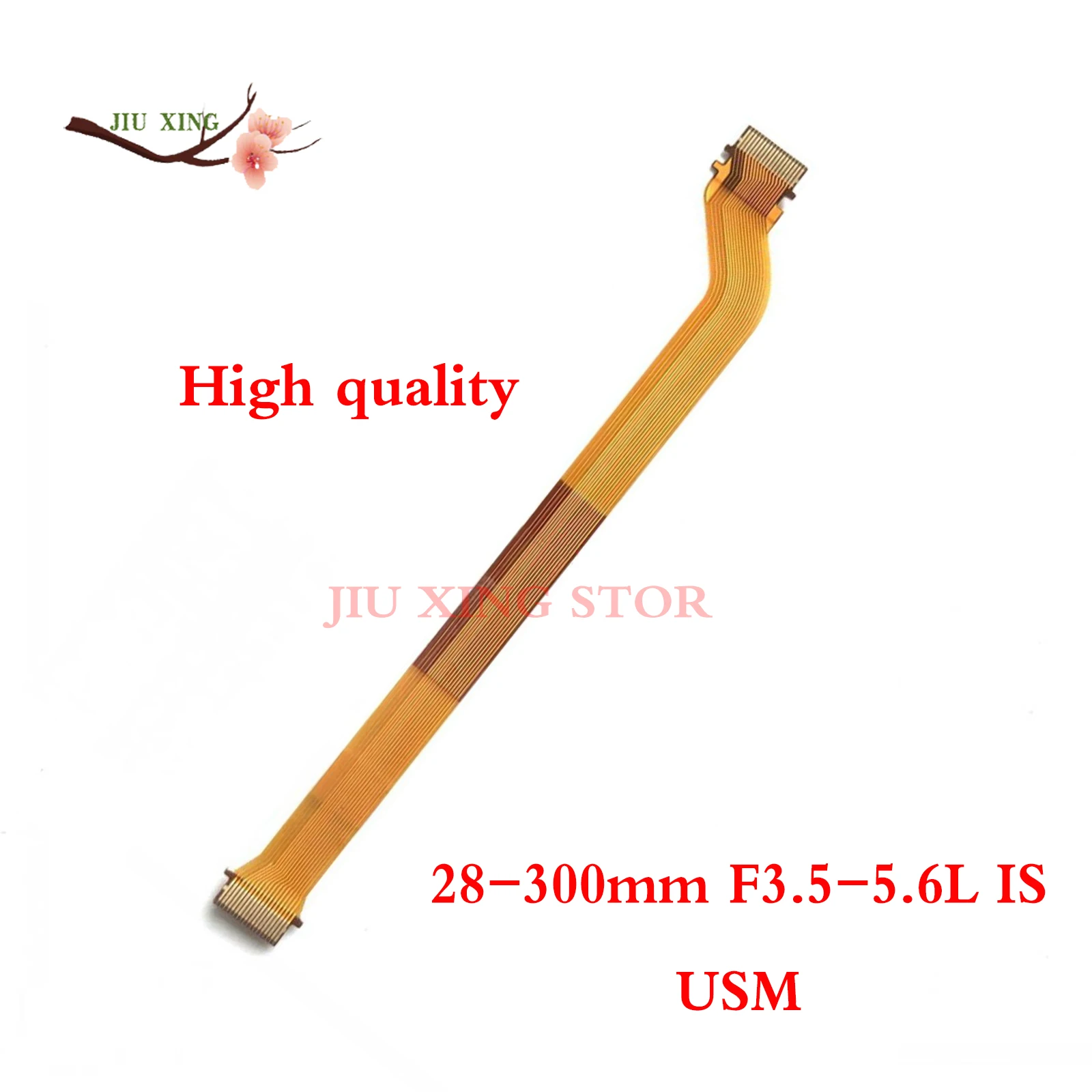 Cópia nova 28-300 cabo flexível anti shake da estabilização da imagem fpc para canon 28-300mm F3.5-5.6L é parte do reparo da câmera da lente do ef de usm