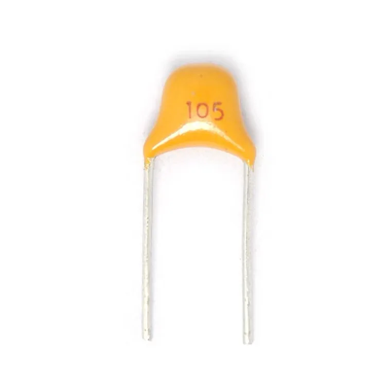 

20pcs Monolithic capacitors 1 UF 3.3 UF + / - 20% the pin pitch 5.08 MM 105 m 335 m / 301/50 v + / - 10%