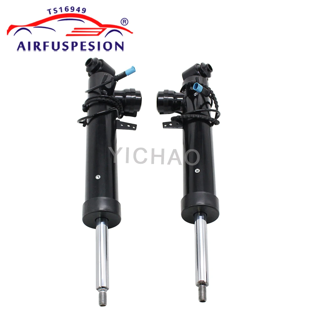 Pair Rear Air Ride Strut Suspension Shock Absorber For BMW X5 F15 X6 F16 2014-2018 37106875087  37106867867  37106875088