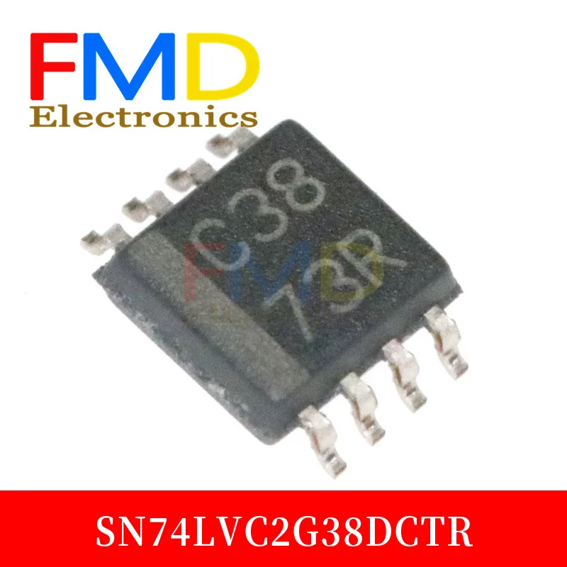 5PCS/LOT New agent SN74LVC2G38DCTR encapsulation SSOP8 silk-screen C38 logic gate chip spot