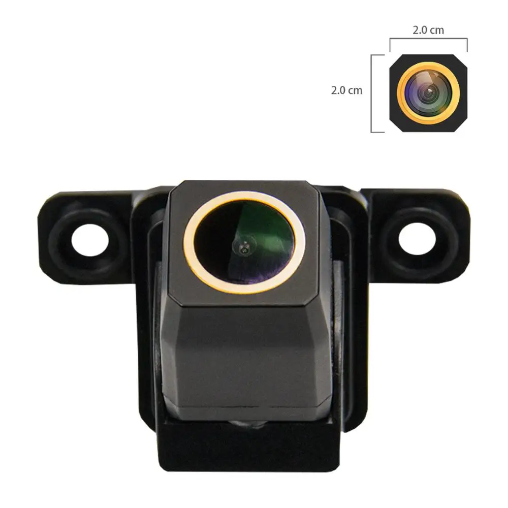 HD 1280x720p Golden Camera Rear View Reversing Backup Camera for Ssang Yong XLV 2016-2018,Night Vision Camera Waterproof Camera