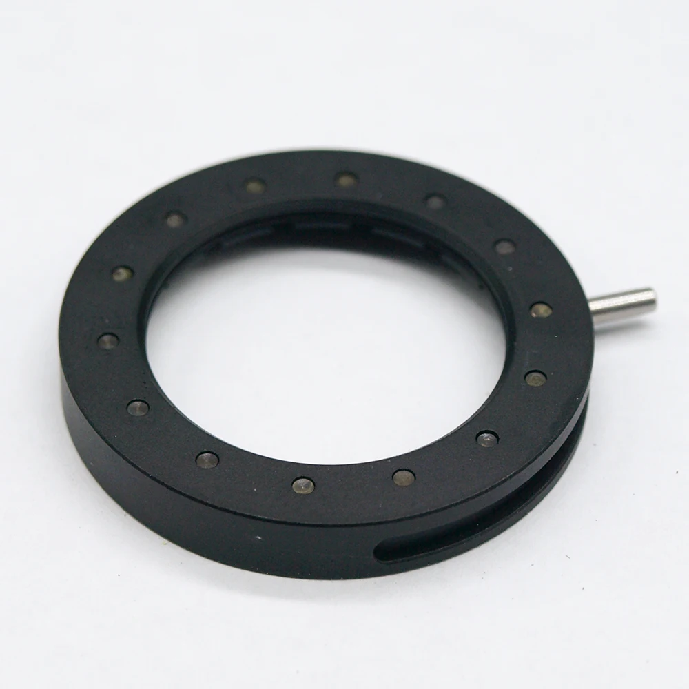 wholesale 1.5-25mm Aperture Variable Optical Iris Diaphragm Camera Light Condenser Microscope Accessory 14 Blades