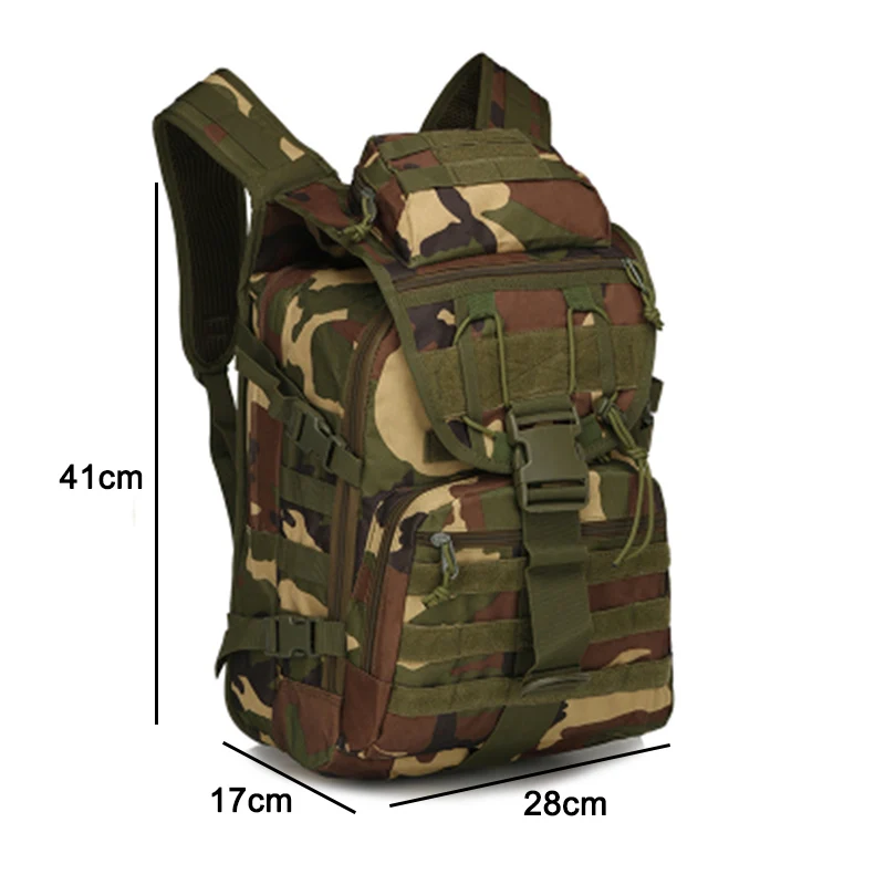 35L Tactical Rucksack Molle Nylon Military Outdoor Backpack Camping Hiking Climbing Trekking Fishing Hunting Bag Men Women