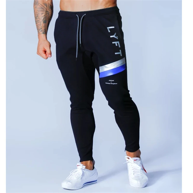 LYFT STRETCH PANTS Mens Sweatpants Running Sports Jogging Pants Men Trouser Tracksuit Gym Fitness Bodybuilding Men Pants