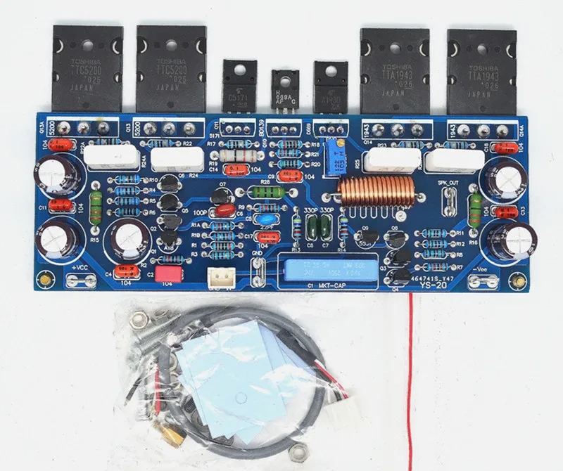 NEW L20 TTC5200 TTA1943 Tube C5171 A1930 Differential Push Tube 150W Hifi High-Power Audio Amplifier Board