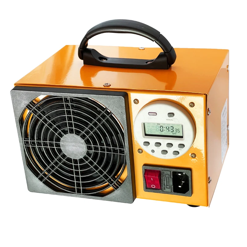 Generador de ozono de 60 g/h, purificador de aire, desinfección, esterilización, pantalla digital, temporizador O3, elimina el olor, máquina de ozono